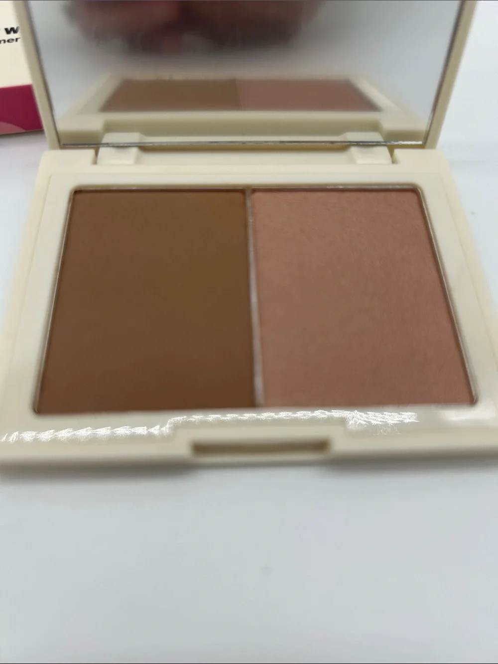 Beauty For Real Sun Sculpt Weightless Bronzer Duo NEW! Matt & Shimmer Bronzer